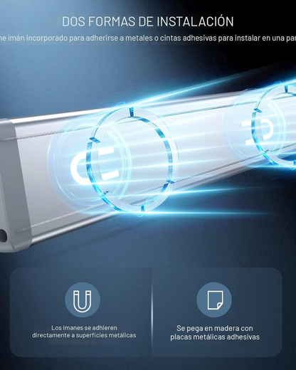 Luces recargable con sensor